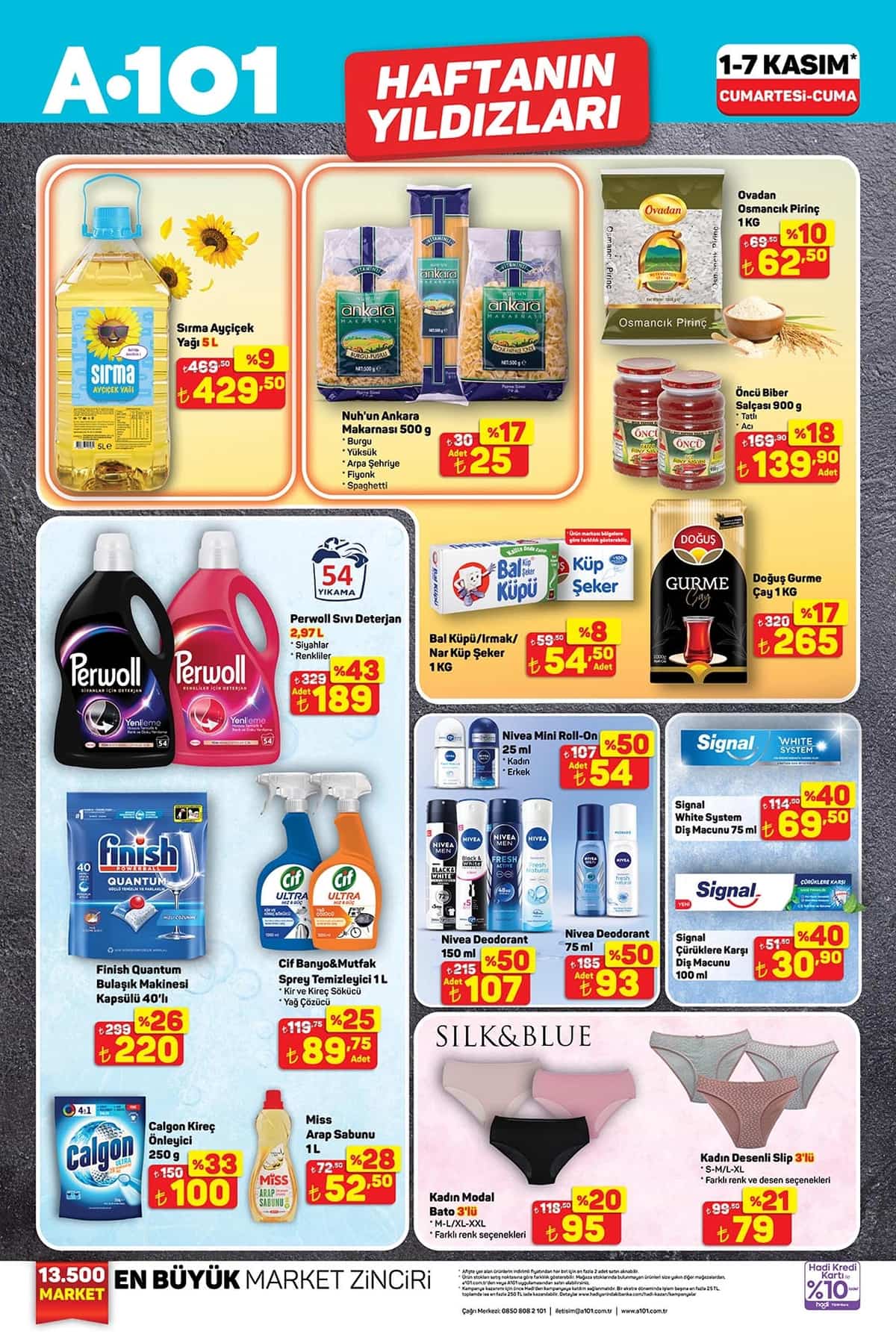 A101 1 kasim 2025 aktuel urunler