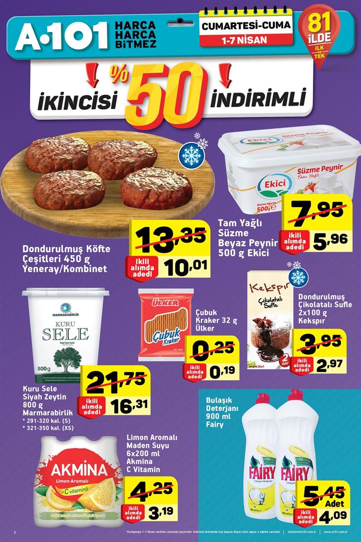 A101 aktüel 1 Nisan Kataloğu