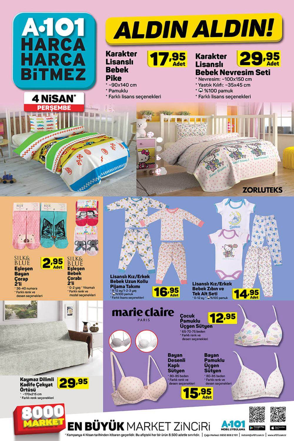 a101 4 nisan 2019 aktuel bebek arabasi