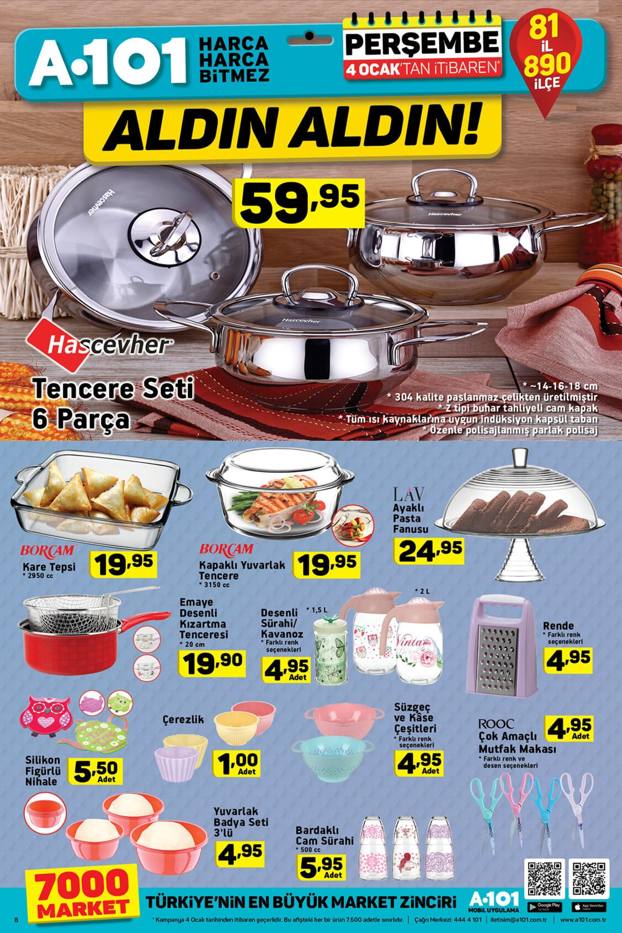 4 ocak a101 indirimleri