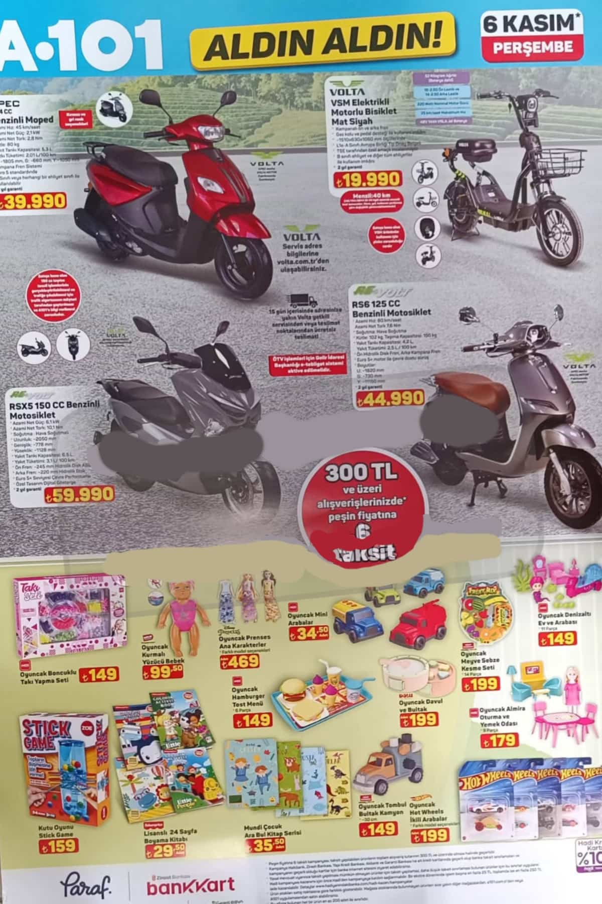 A101 aktuel 6 kasim 2025