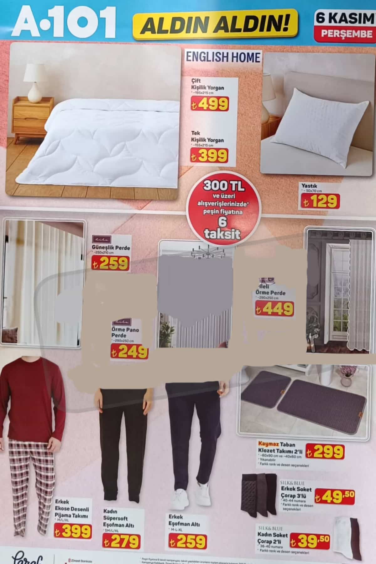 A101 katalog 6 kasim 2025