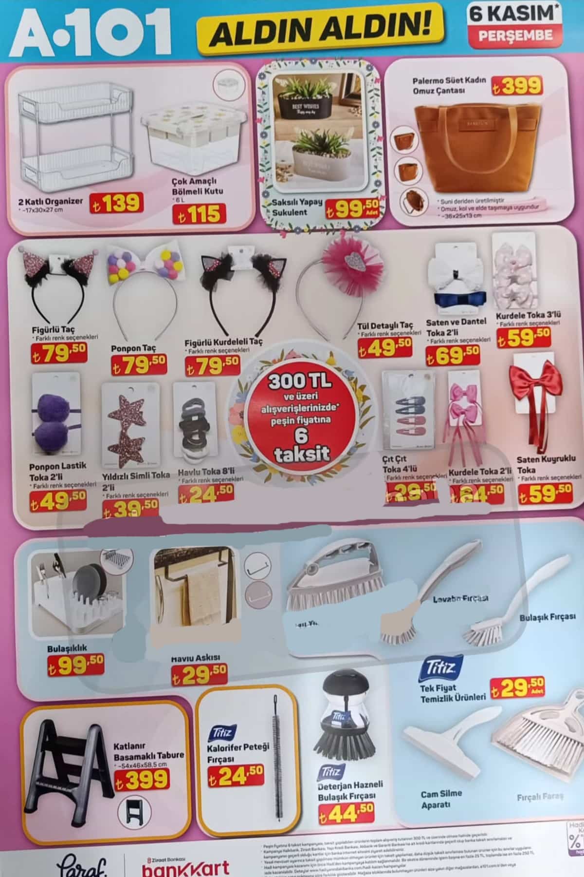 6 kasim A101 katalogu 2025