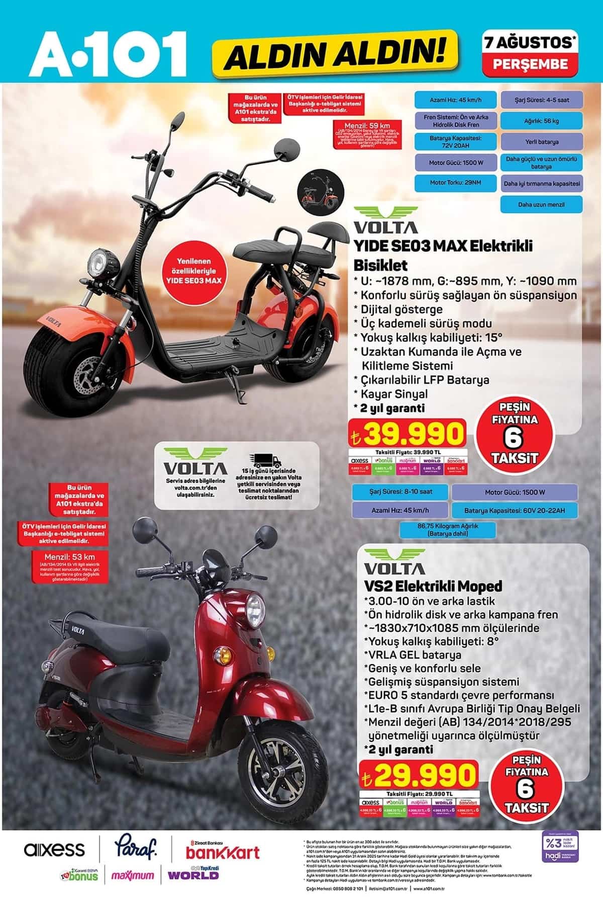A101 katalog 7 agustos 2025