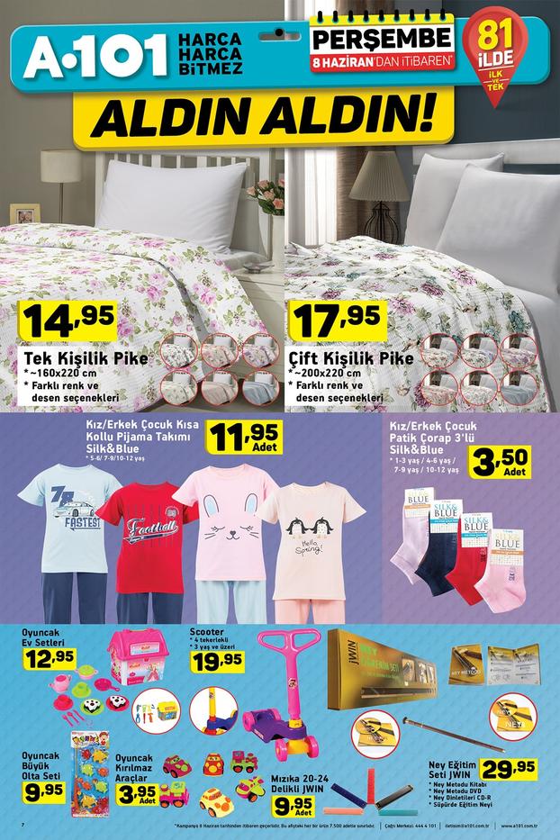 8 haziran a101 aktuel