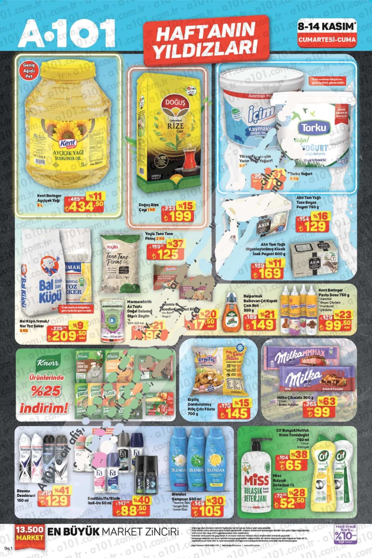 A101 8 kasim 2025 aktuel urunler