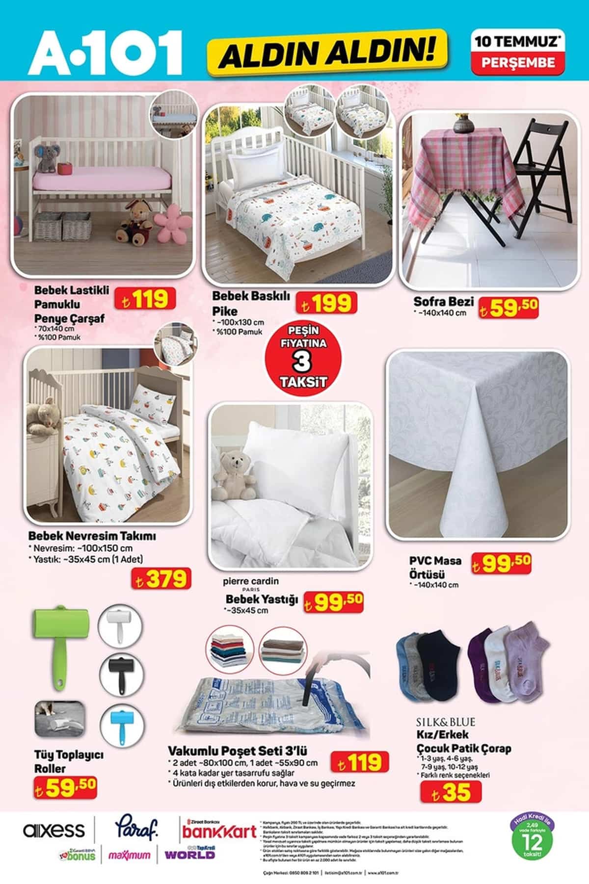 10 temmuz 2025 A101 katalog
