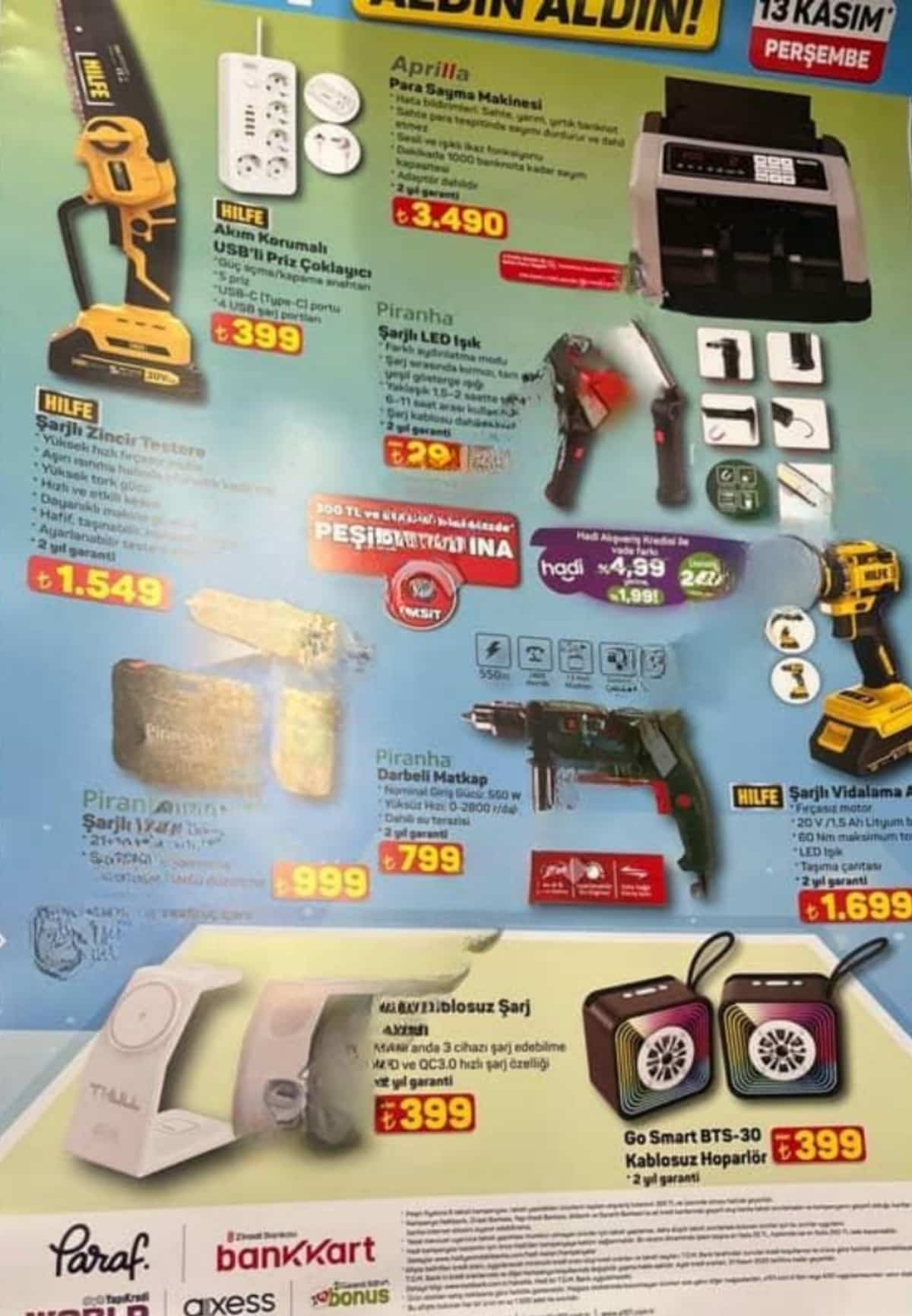 A101 katalog 13 kasim 2025