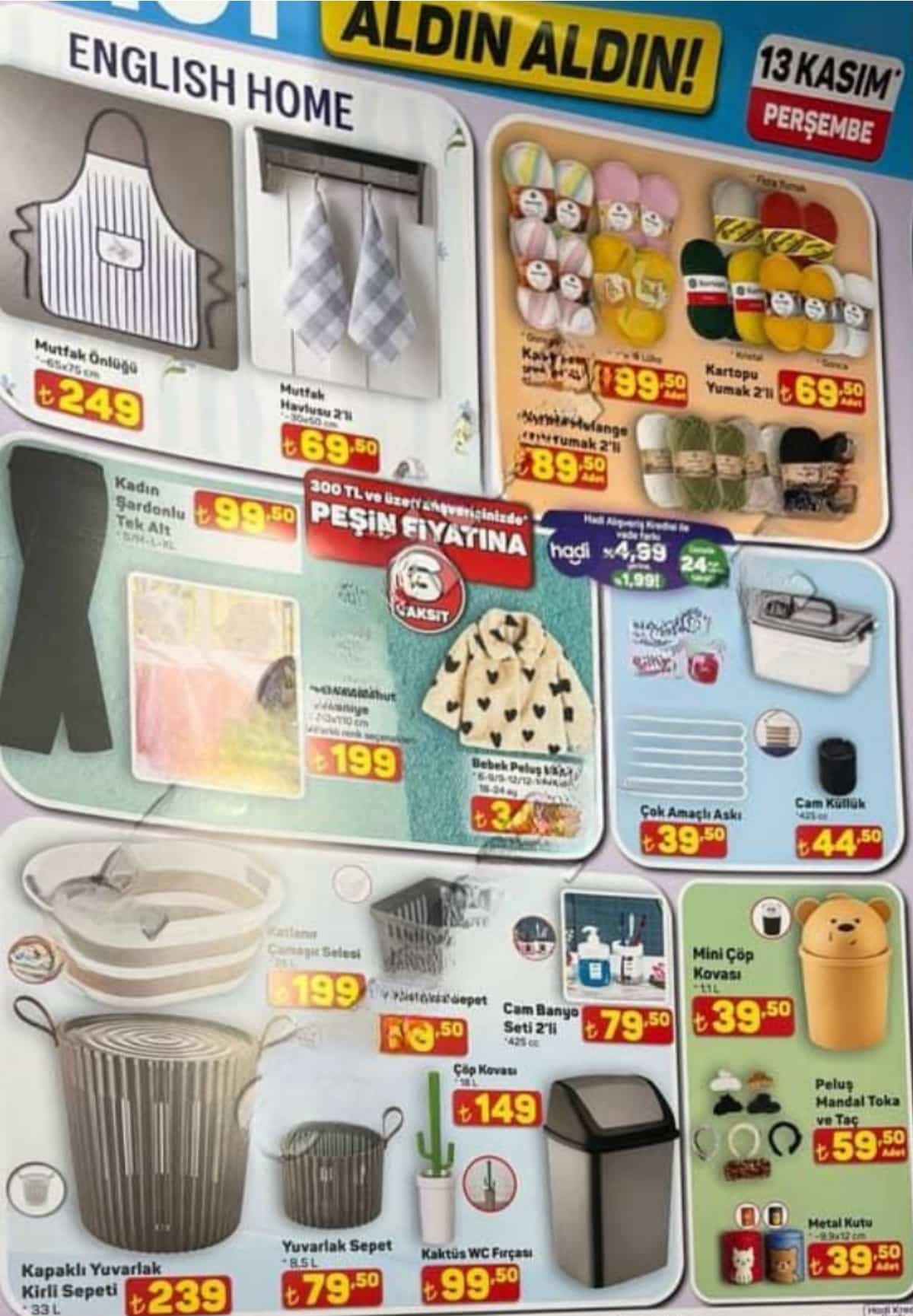 A101 brosur 13 kasim 2025