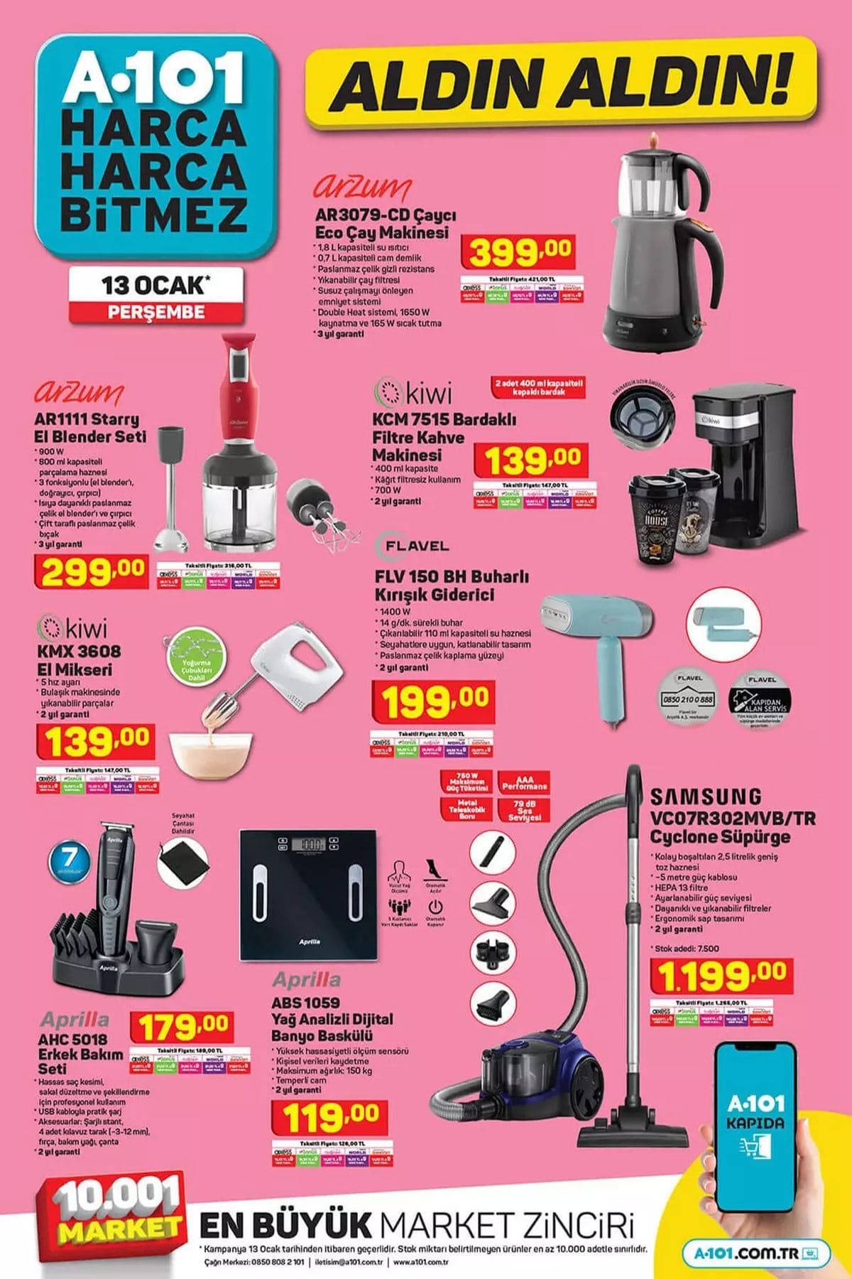 A101 13 Ocak 2022 Aktгњel Kataloдћu
