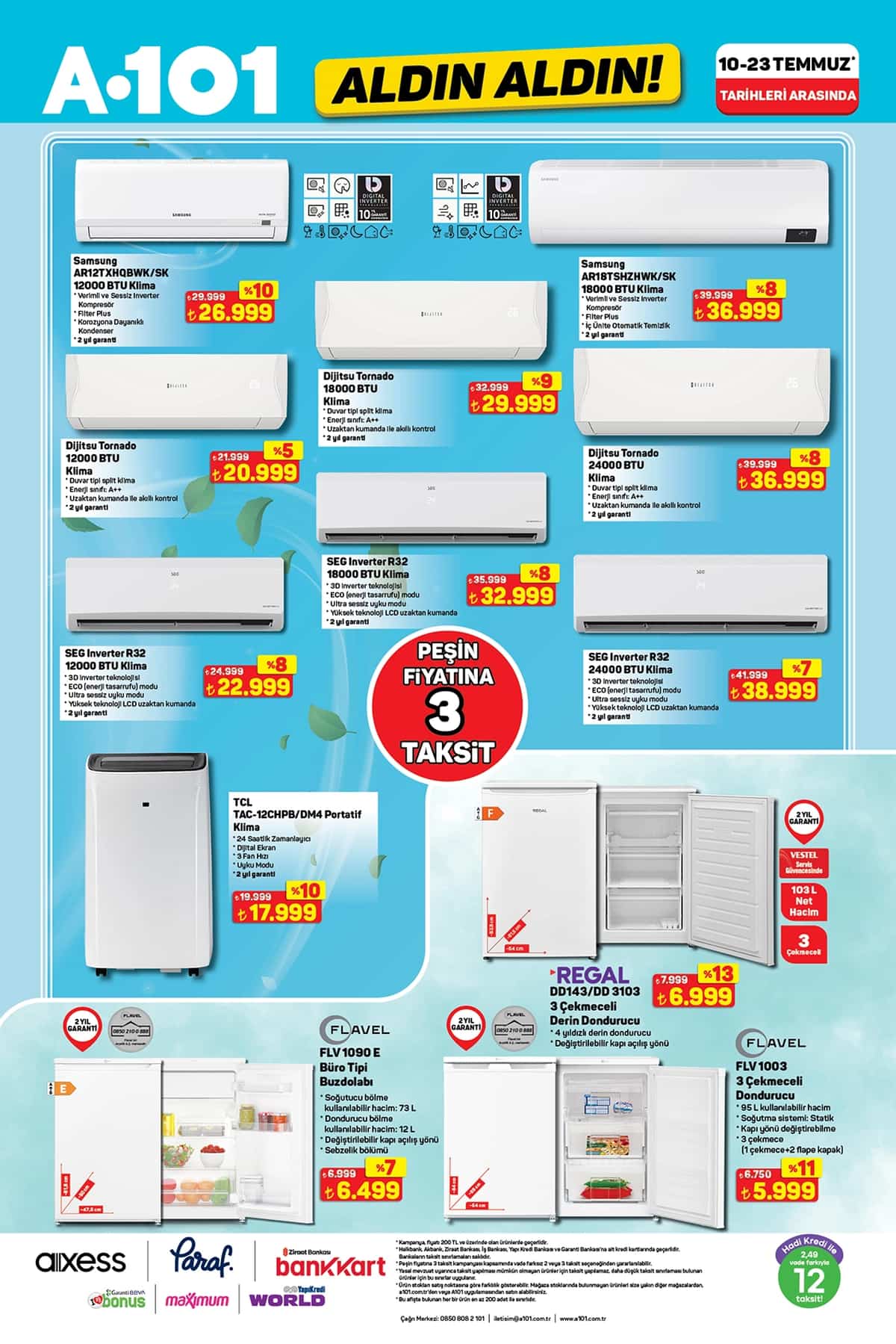 17 temmuz 2025 A101 katalogu