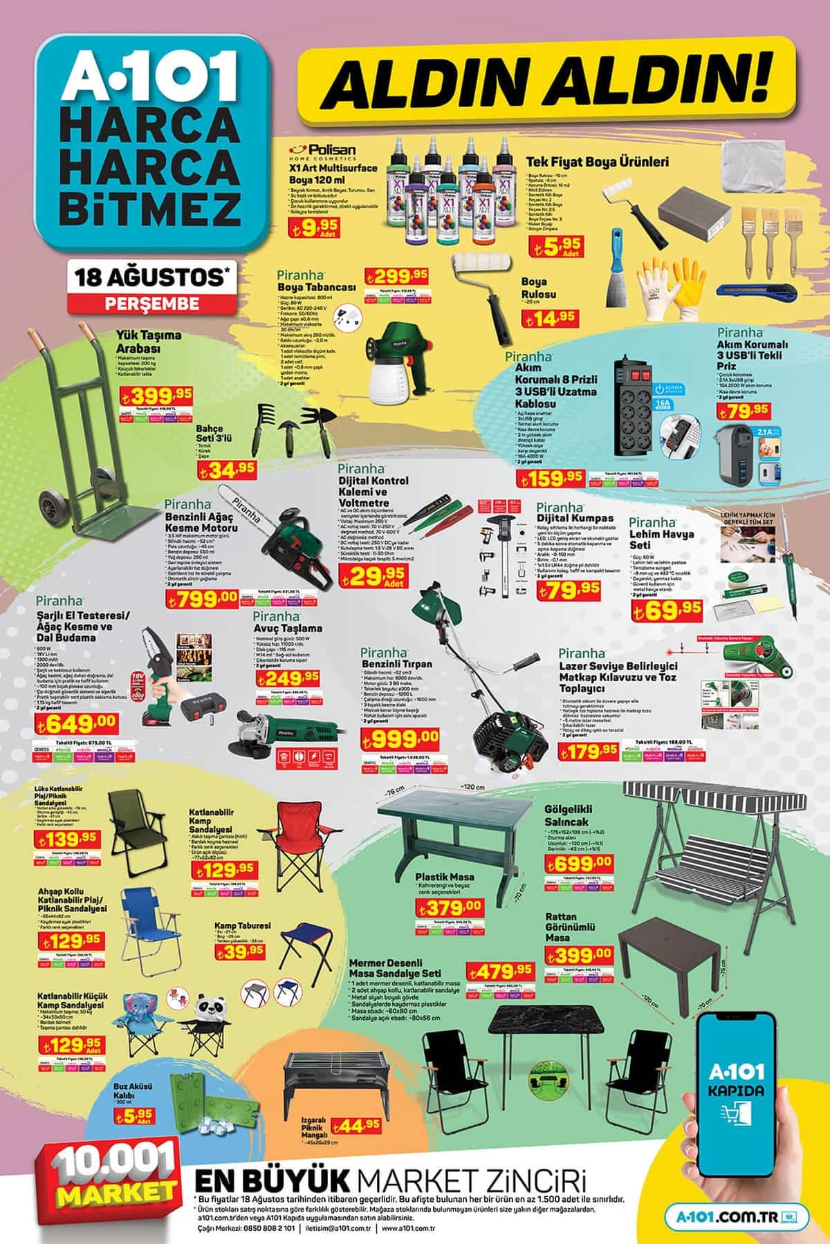 18 agustos 2022 a101 aktuel