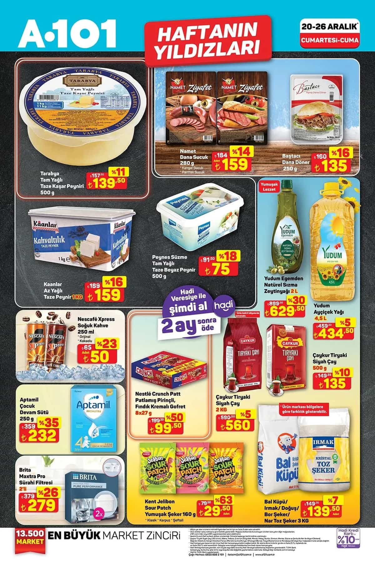 A101 20 aralik 2025 aktuel urunler