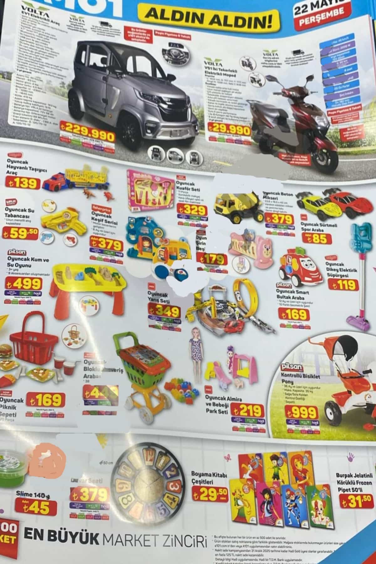 22 mayis 2025 A101 katalogu