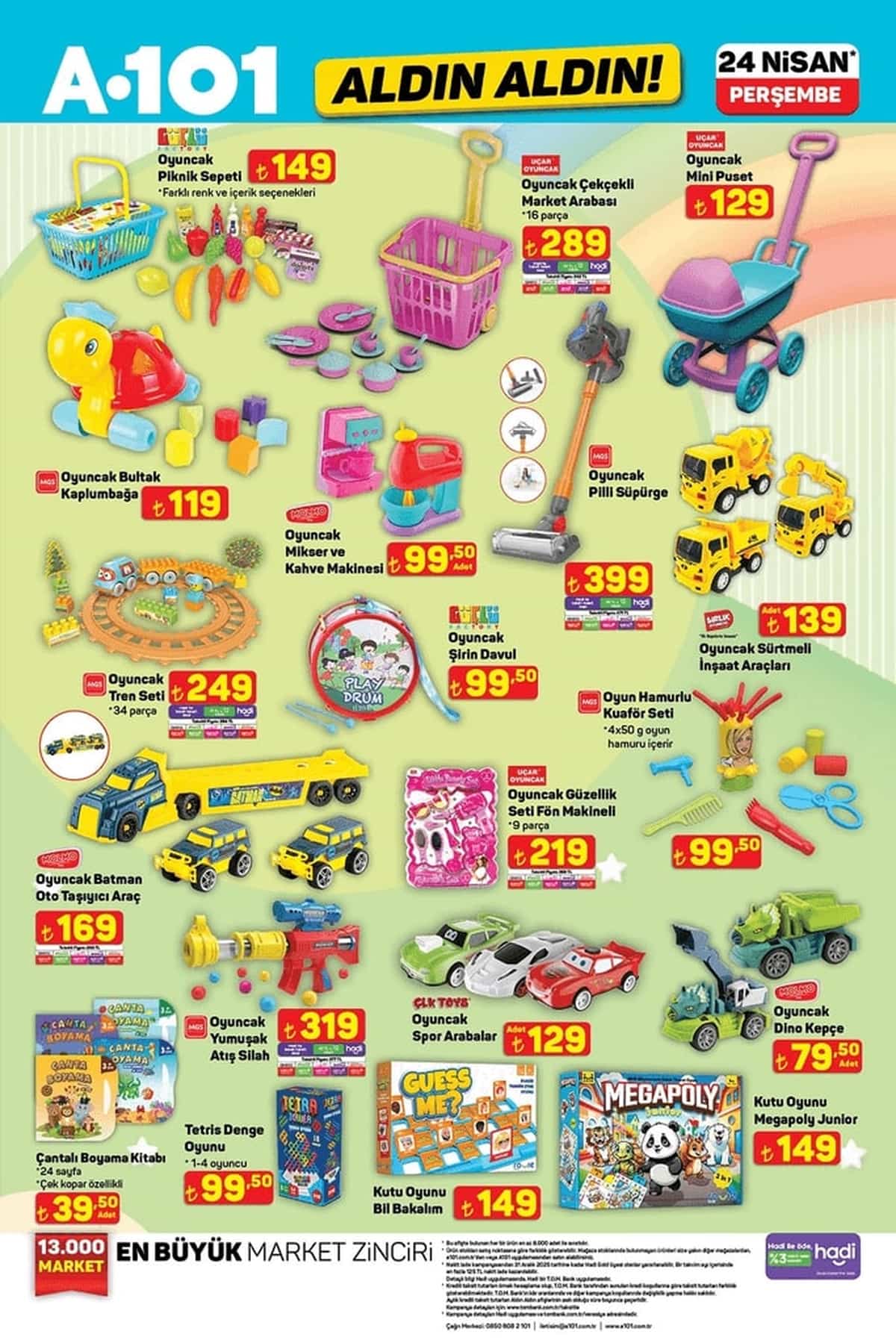 A101 aldin aldin 24 nisan 2025