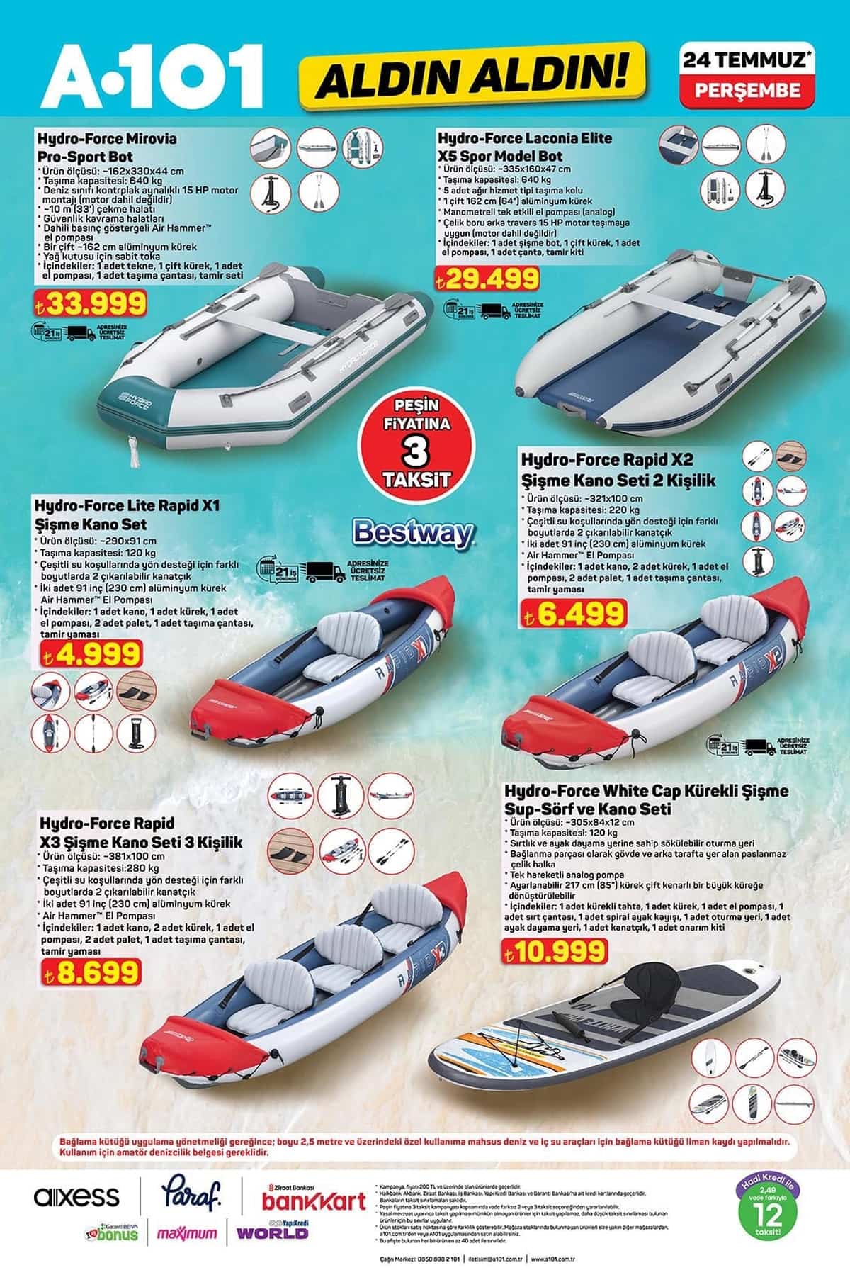 A101 katalog 24 temmuz 2025