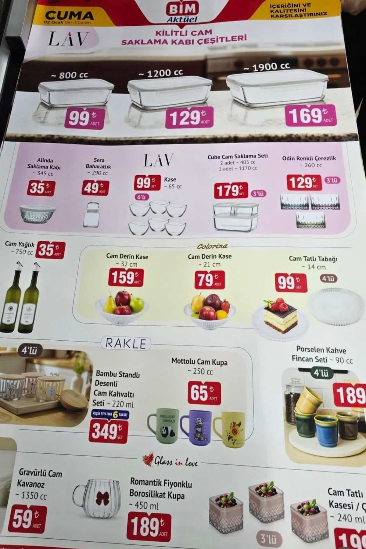 Bim brosur 2 ocak 2026