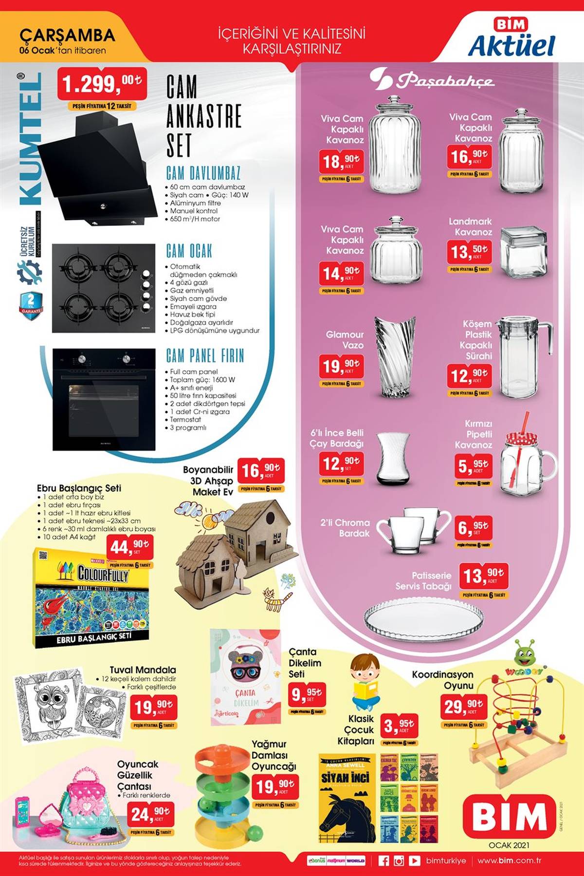 bim market 6 ocak 2021