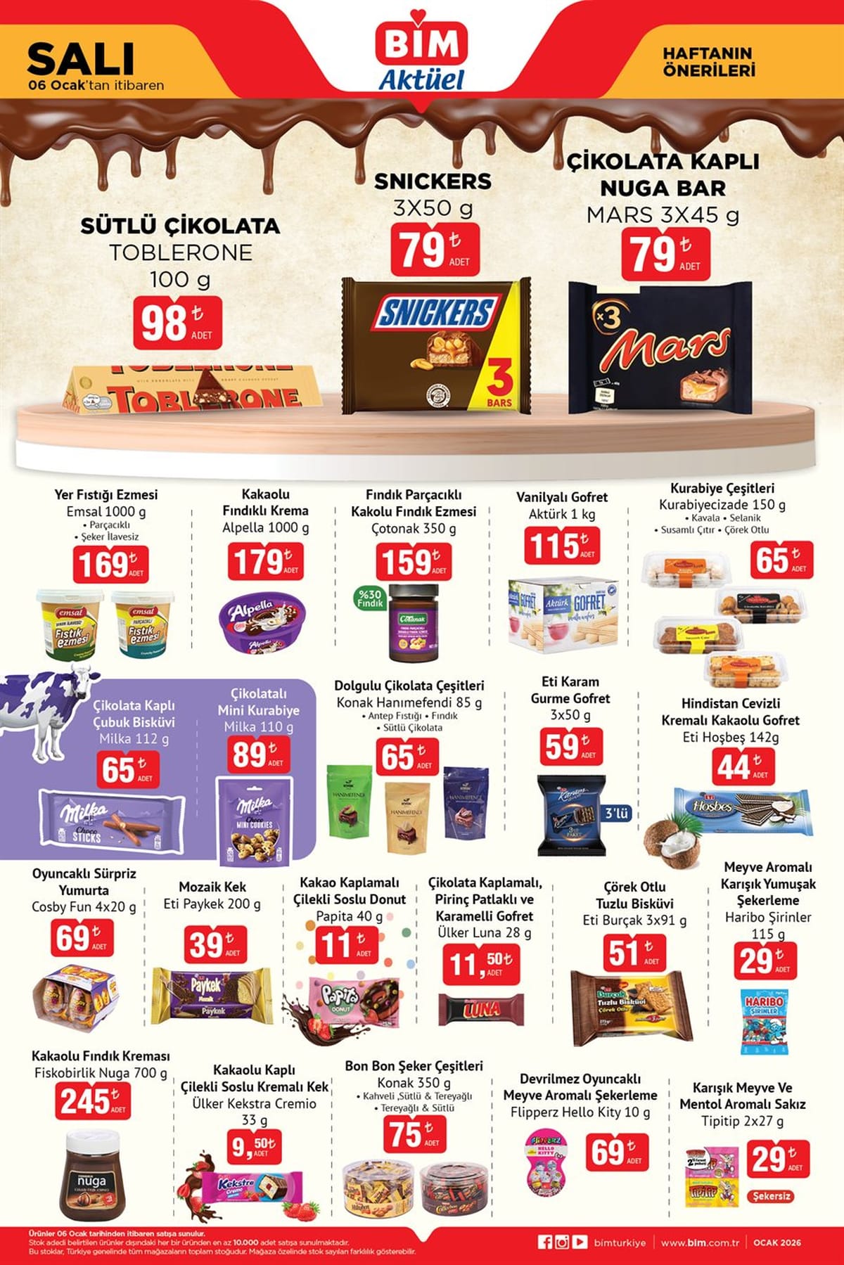 Bim aktuel 6 ocak 2026