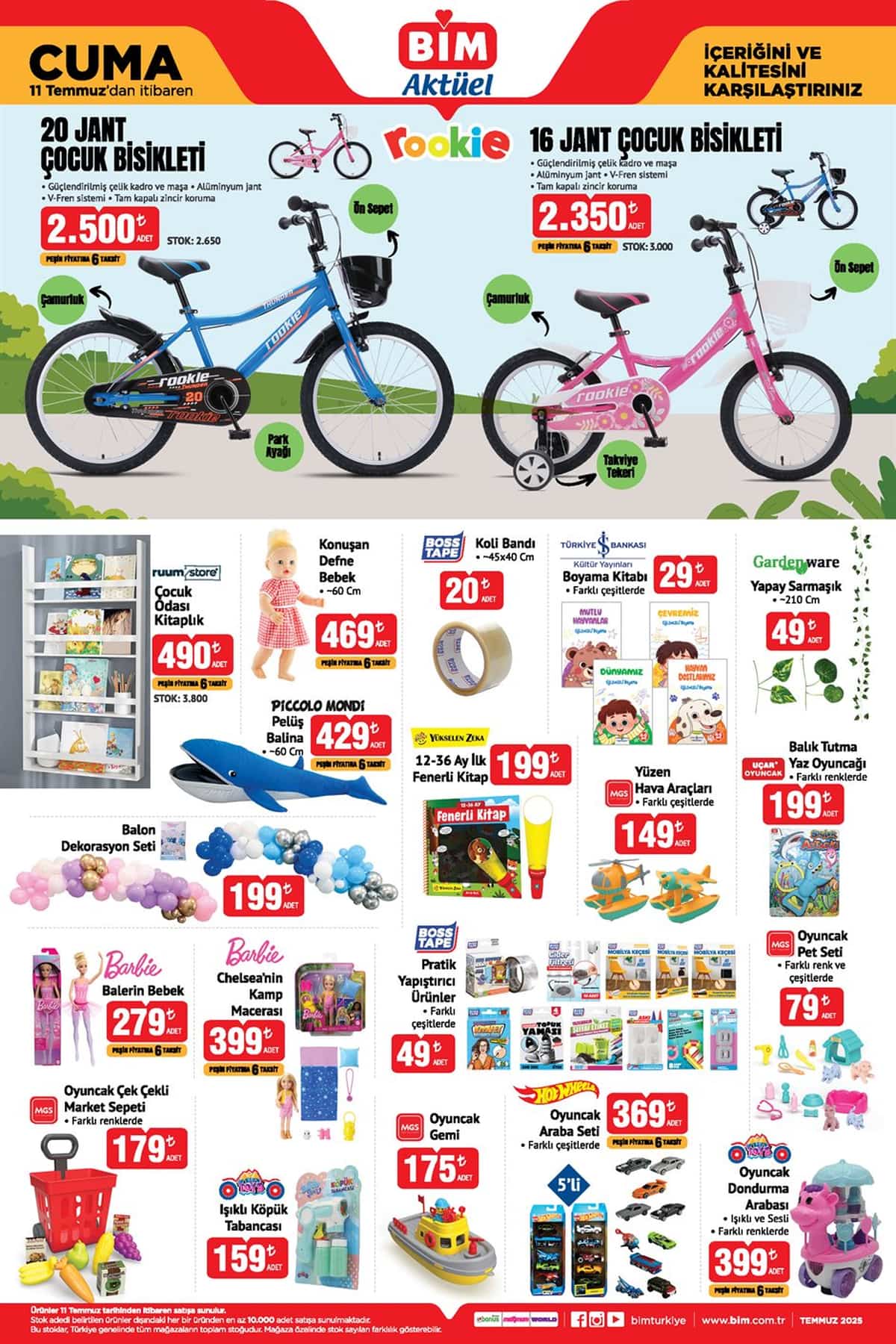 Bim katalog 11 temmuz 2025