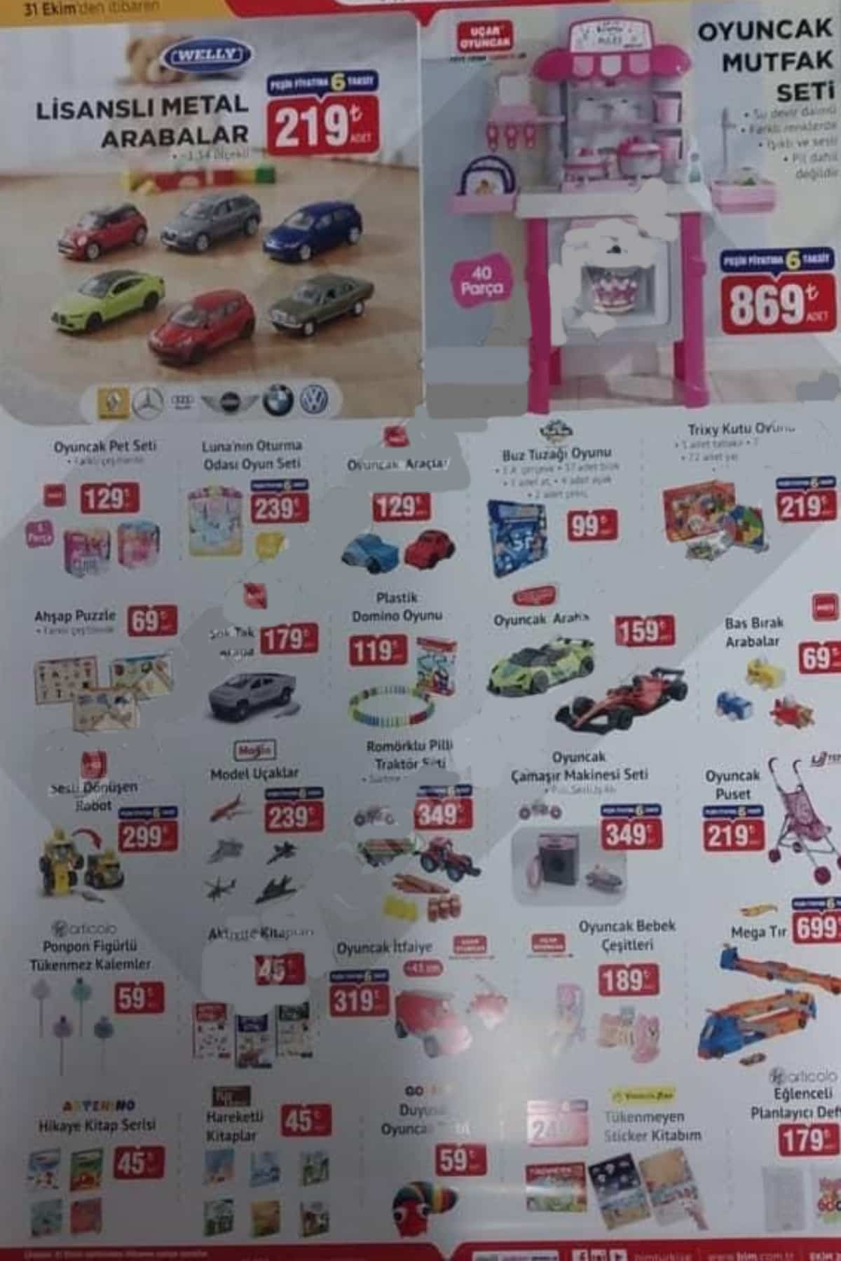 Bim katalog 31 ekim 2025