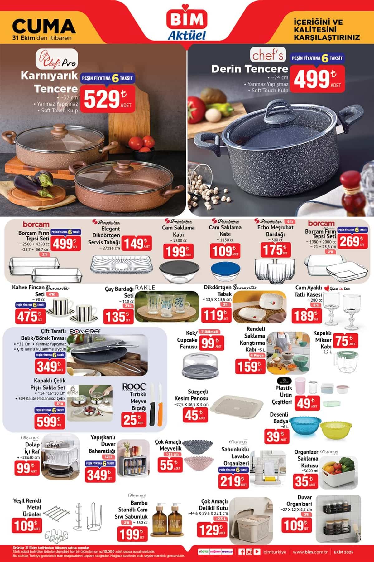 Bim aktuel 31 ekim 2025