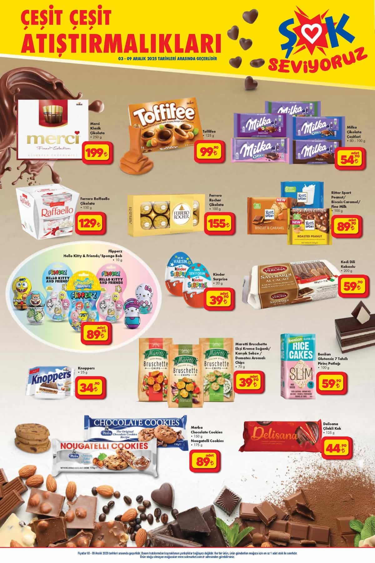 Sok indirim 3 aralik 2025