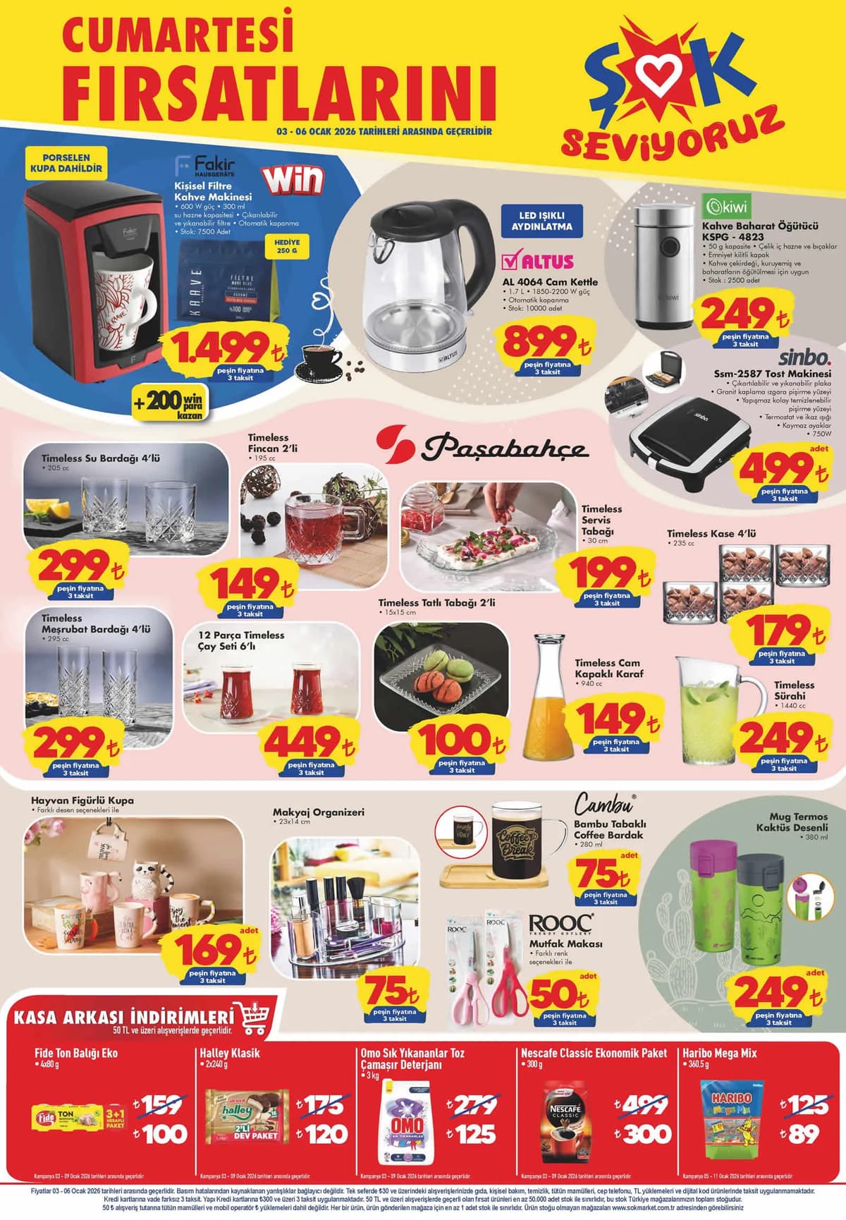 Sok 3 ocak 2026 aktuel urunler