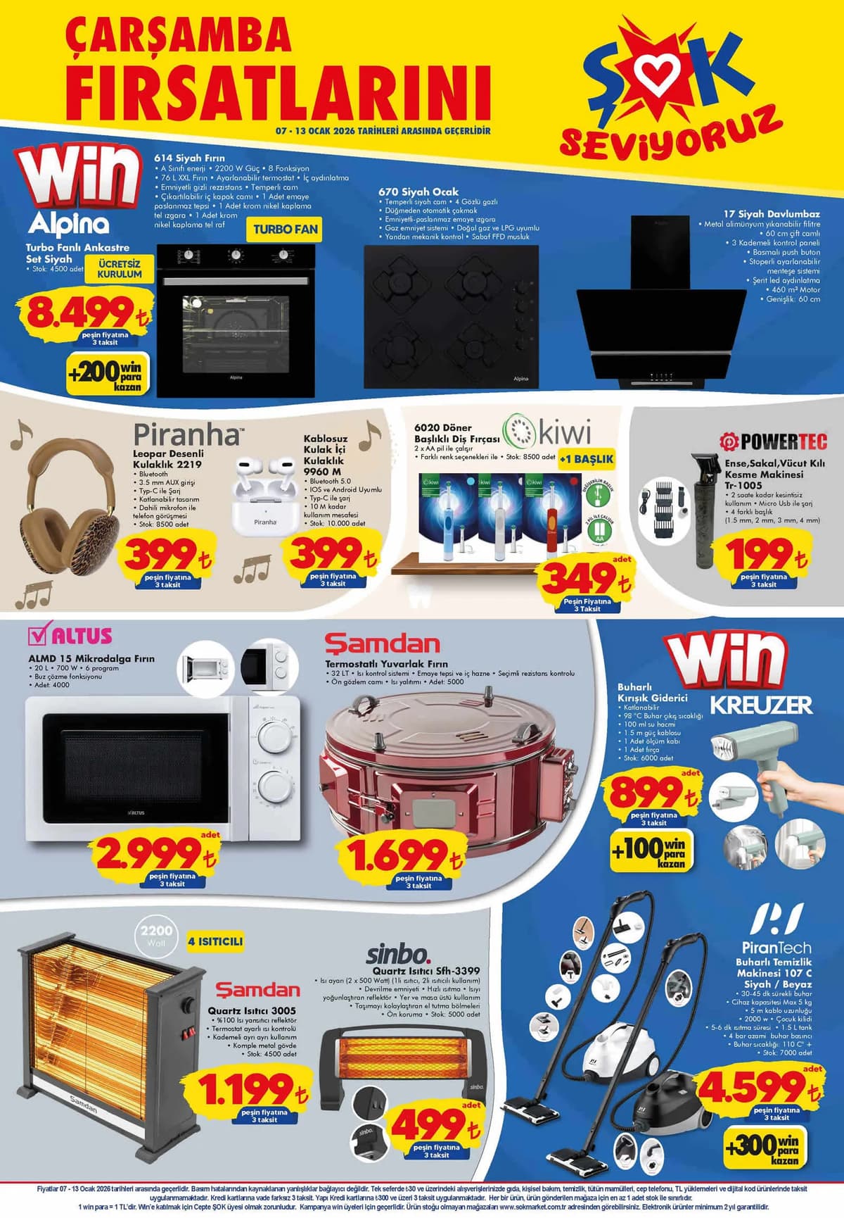 Sok 7 ocak 2026 aktuel urunler