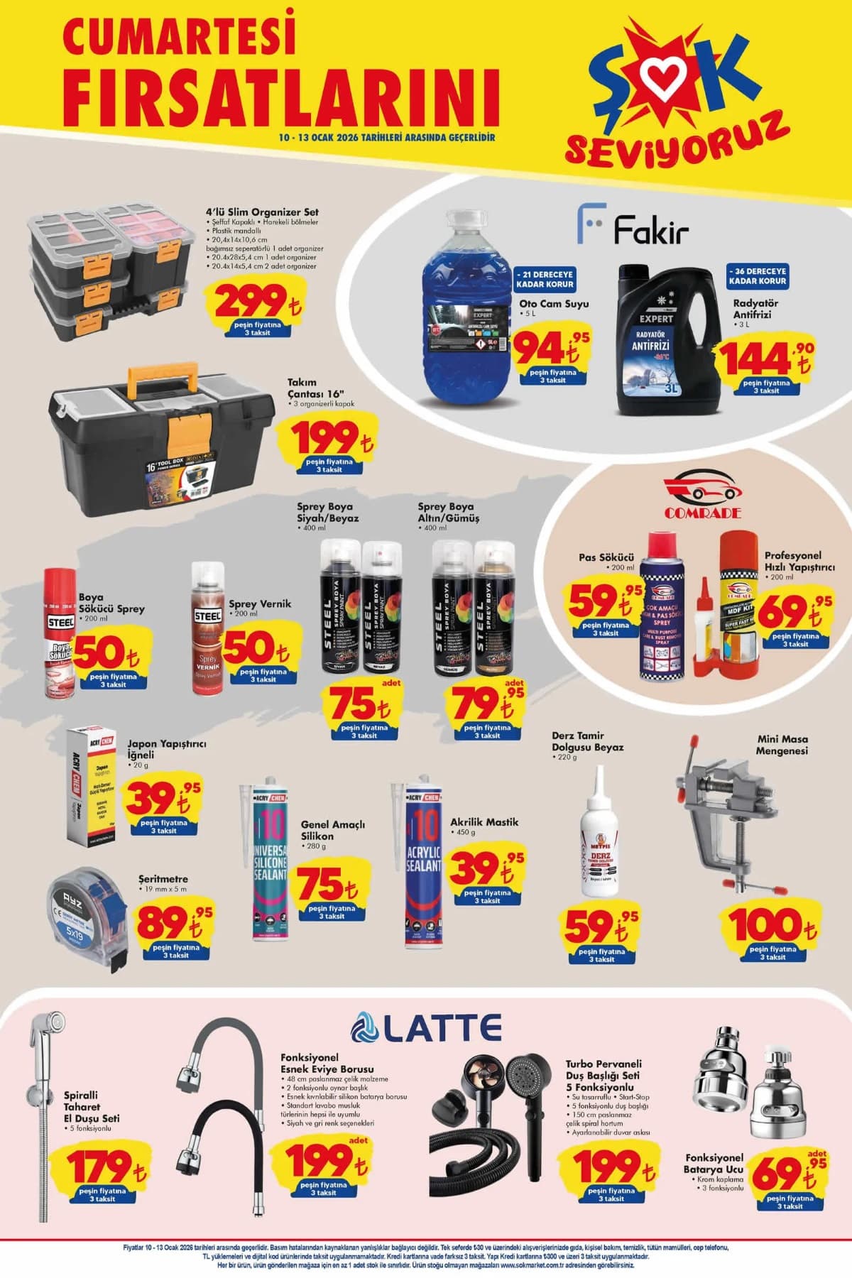 Sok 10 ocak 2026 aktuel urunler
