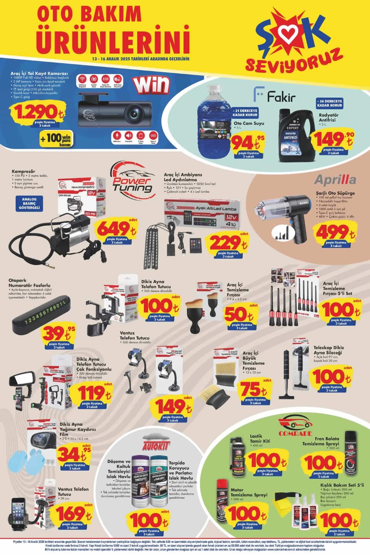 Sok 13 aralik 2025 aktuel urunler