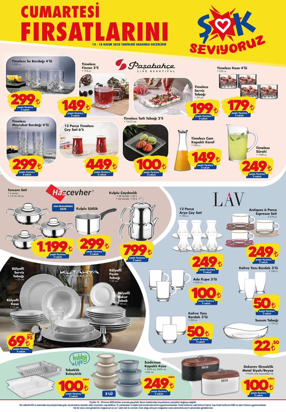 Sok 15 kasim 2025 aktuel urunler