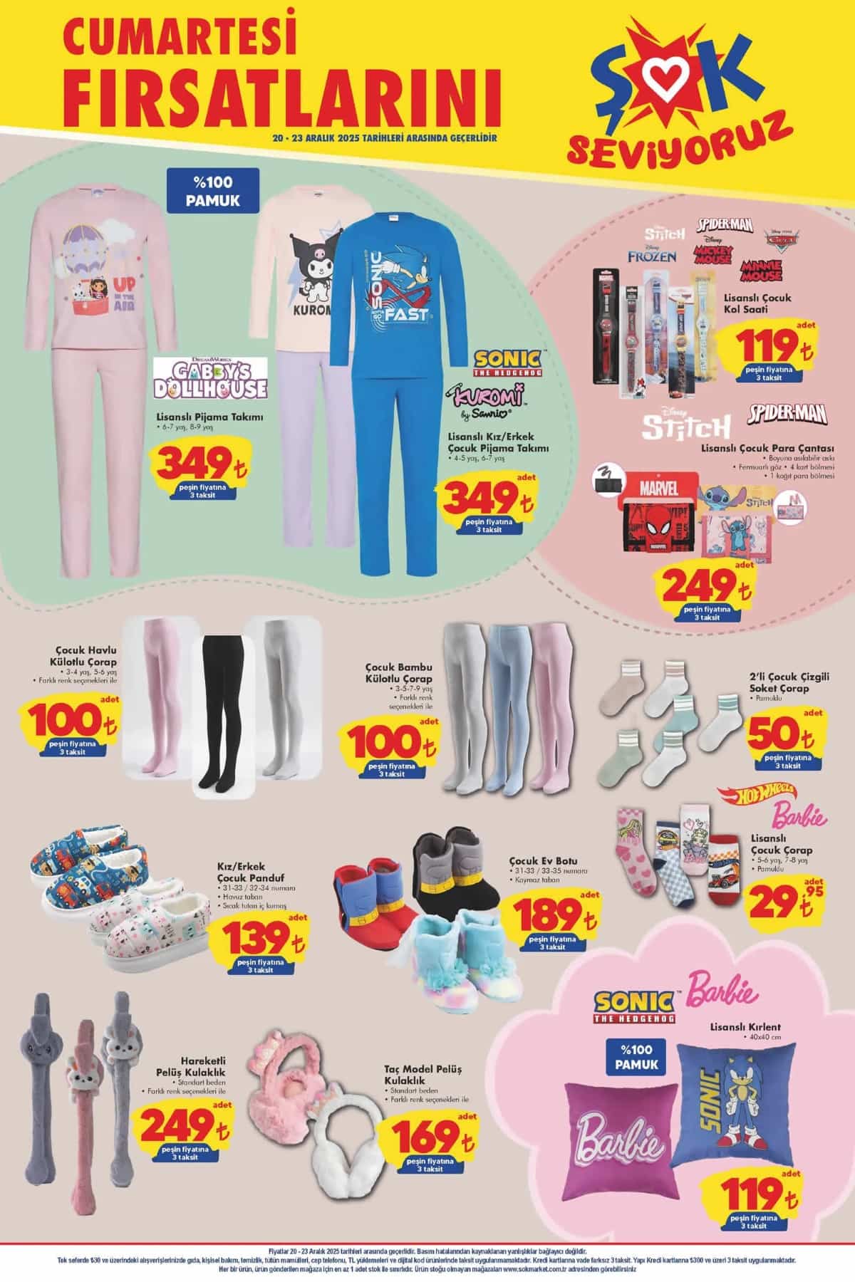 Sok 20 aralik 2025 aktuel urunler